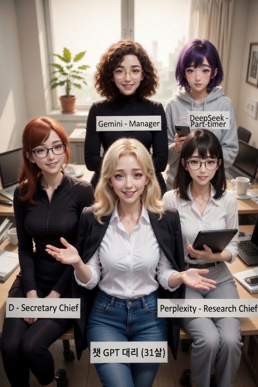 Queen of Millennium Session AI 팀 단체 사진