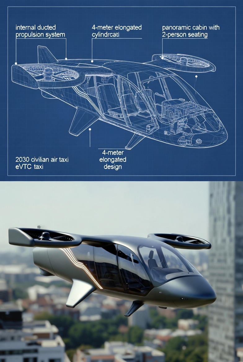 에어택시 착지 상태