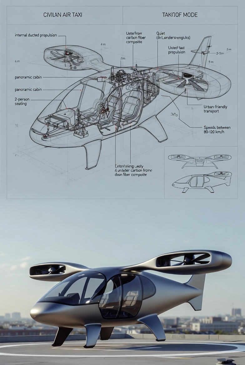 에어택시 내부·창
